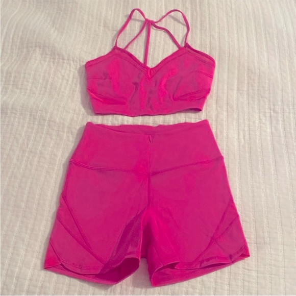 FP Movement by Free People Pants - FP Movement Pink Workout Set